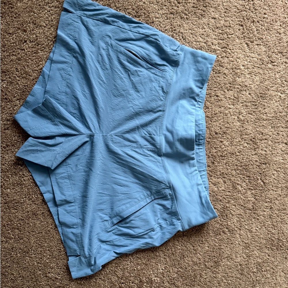 Athleta Light Blue Shorts